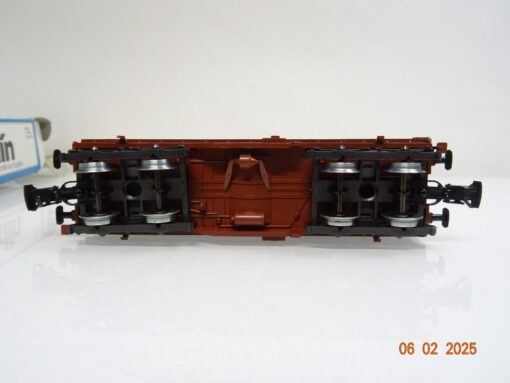 Märklin H0 4693 Teleskophaubenwagen mit Stahlrollen der DB in OVP PR5823 – Bild 4