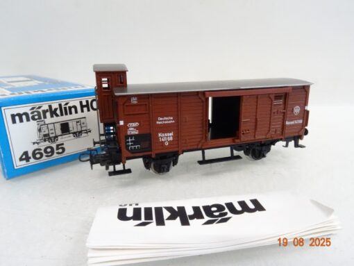 Märklin H0 4695 gedeckter Güterwagen mit Bremserhaus der DRG in OVP RR3117