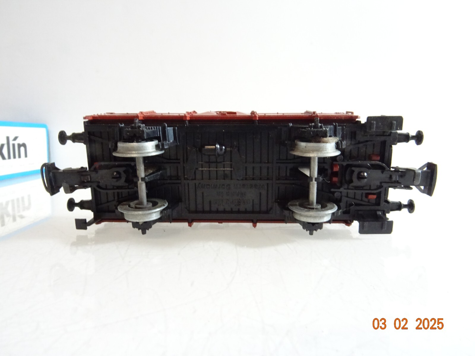 Märklin H0 4696 offener Güterwagen mit Bremserhaus der DR in OVP PR5715 – Bild 4