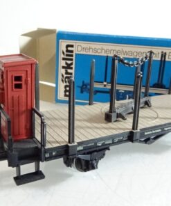 Märklin H0 4697 Drehschemelwagen mit Bremserhaus in OVP RR2887