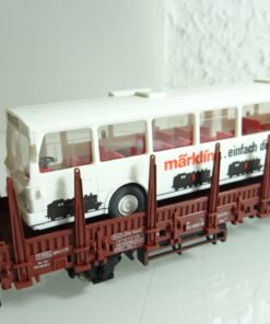 Märklin H0 4714 Rungenwagen mit Bus MB einfach digital RR2601 o.