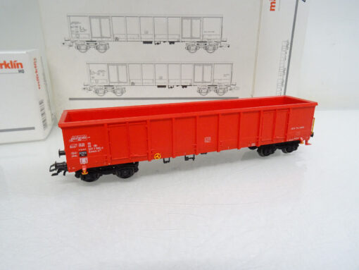 Märklin H0 47198 Belgien Hochbordwagen-Set 2tlg. der SNCB in OVP LE2663 – Bild 3