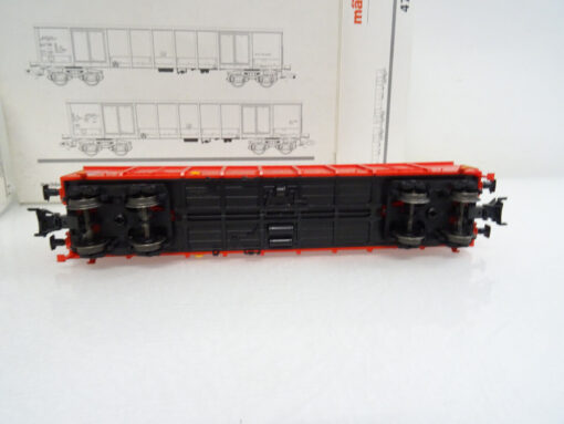 Märklin H0 47198 Belgien Hochbordwagen-Set 2tlg. der SNCB in OVP LE2663 – Bild 4