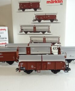 Märklin H0 47301 Schiebdach-/Schiebewandwagen-Set 4 tlg. der DB in OVP PR7928