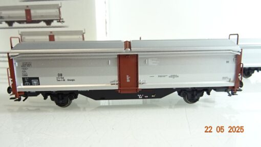 Märklin H0 47301 Schiebdach-/Schiebewandwagen-Set 4 tlg. der DB in OVP PR7928 – Bild 6