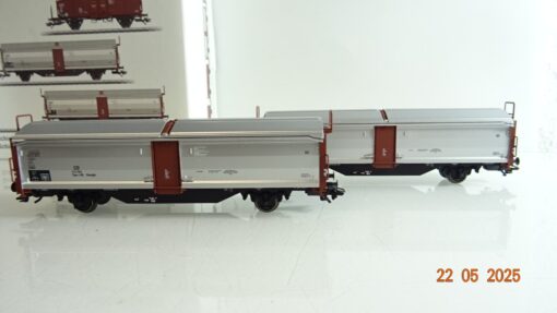 Märklin H0 47301 Schiebdach-/Schiebewandwagen-Set 4 tlg. der DB in OVP PR7928 – Bild 7