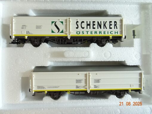 Märklin H0 47348 Doppelschiebewandwagen 2 tlg. der ÖBB in OVP PR9674 – Bild 3