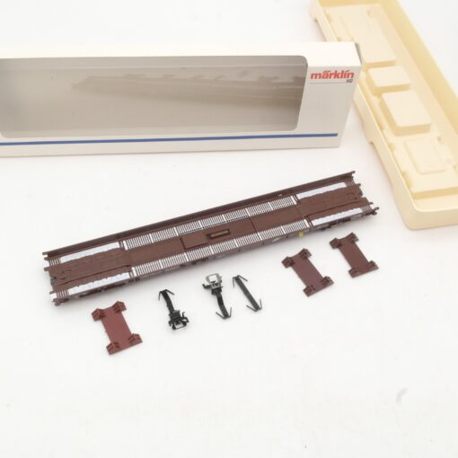 Märklin H0 4741 Niederflurwagen rollende Landstraße in OVP RR985 – Bild 3