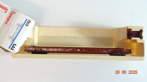 Märklin H0 4742 Niederflurwagen ohne LKW der DB in OVP PR8719
