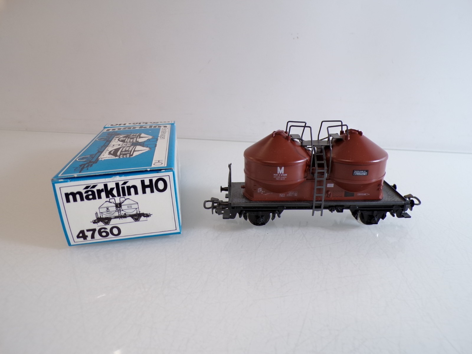 Märklin H0 4760 Behälterwagen der DB in OVP HS63