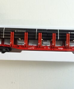 Märklin H0 47717 Rungenwagen mit Ladung Mannesmann Röhren der DB in OVP PR8762