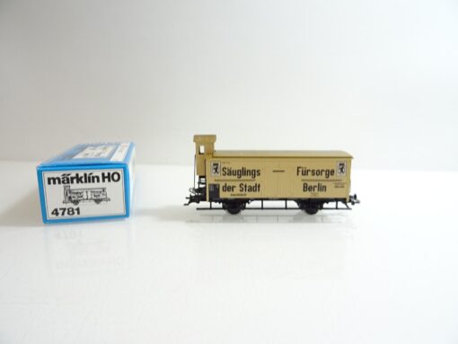 Märklin H0 4781 Milch Kühlwagen Säuglings Führsourge Berlin in OVP TF654