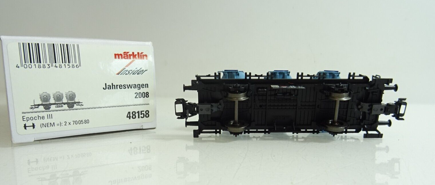 Märklin H0 48158 Behälterwagen "Jahreswagen 2008" der DB in OVP PR327 – Bild 4
