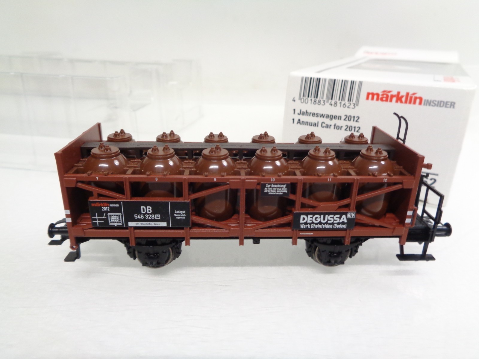 Märklin H0 48162 Insider Jahreswagen 2012 Säuretopfwagen in OVP RR4822 – Bild 3