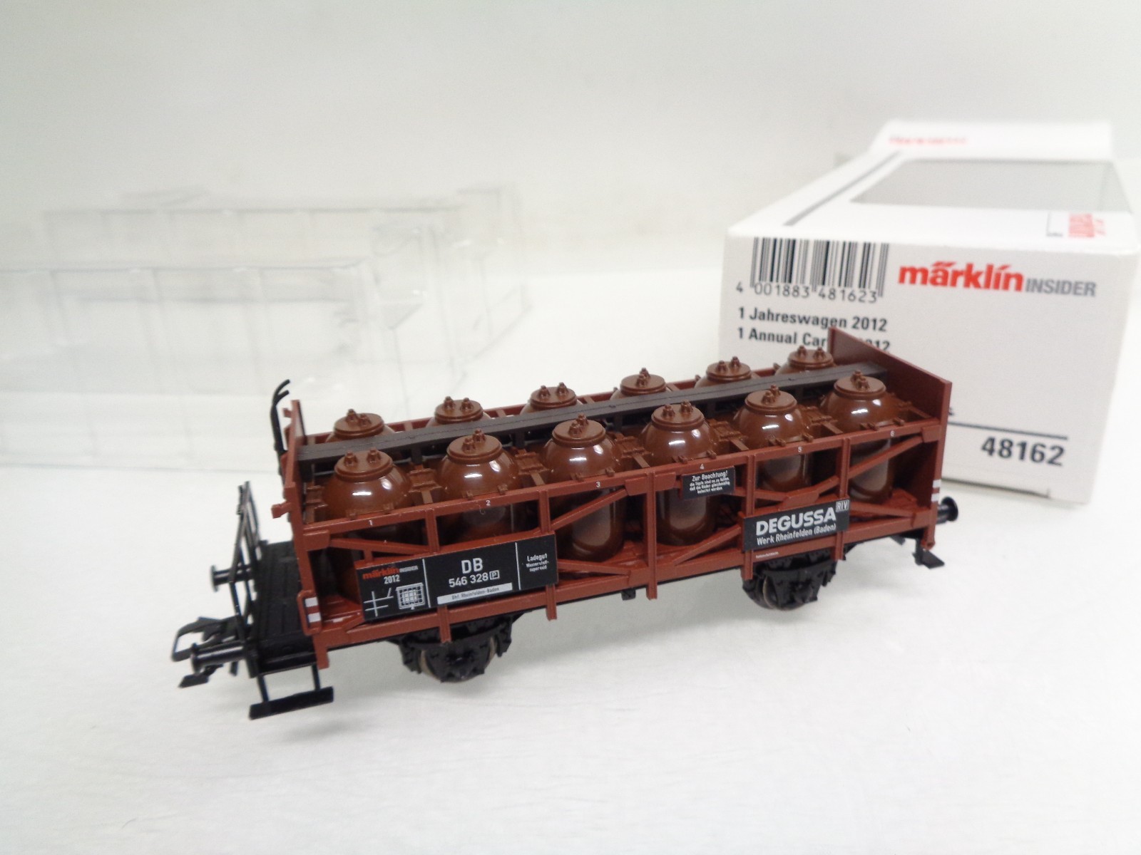 Märklin H0 48162 Insider Jahreswagen 2012 Säuretopfwagen in OVP RR4822