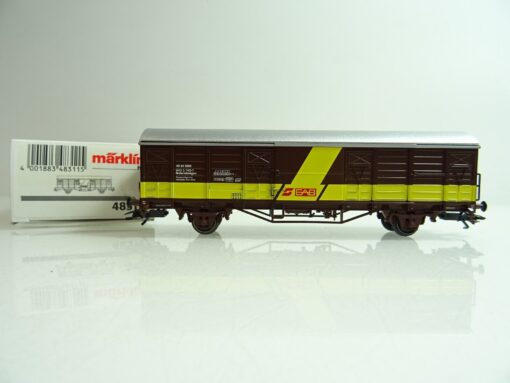 Märklin H0 48311 gedeckter Güterwagen EAB der ÖBB neuwertig in OVP PR1127