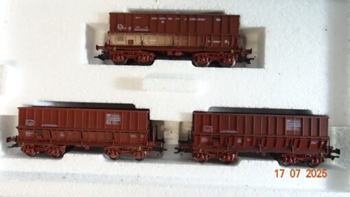 Märklin H0 48444 Wagen-Set Gustav Boel 3 Erz-Transporter der SNCB in OVP PR9043 – Bild 3