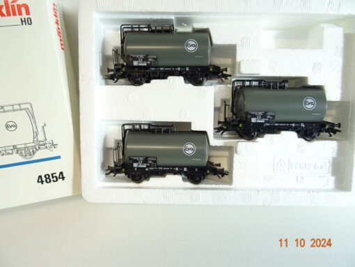 Märklin H0 4854 Kesselwagen-Set 3tlg. EVA der DB in OVP PR3184