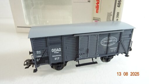 Märklin H0 48601 gedeckter Güterwagen der GBAG, Intermodellbau 200 in OVP RR2803 – Bild 3
