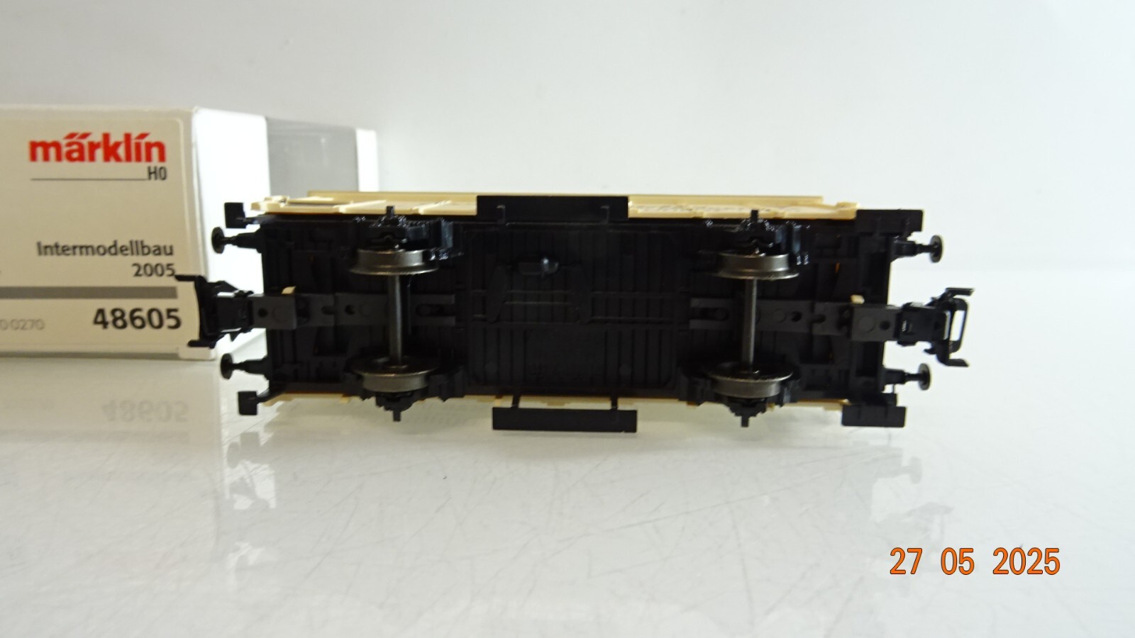 Märklin H0 48605 ged. Güterwagen Intermodellbau 2005 der DB in OVP PR8088 – Bild 4