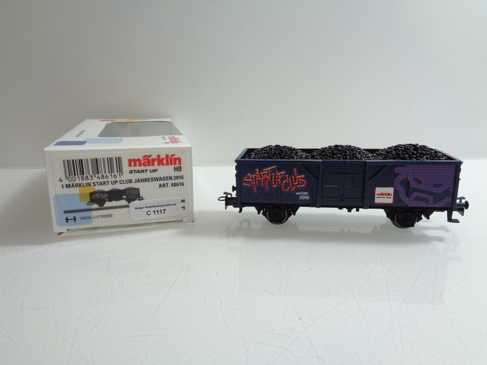 Märklin H0 48616 Güterwagen Märklin Start UP Club Jahreswagen 2016 in OVP C1117