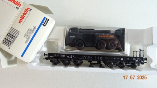 Märklin H0 4866 Schwerlastwagen mit Kaelble der DR in OVP PR9020