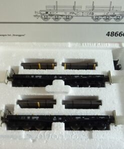 Märklin H0 48666 Schwerlastwagen-Set Strangguss der DB in OVP PR7854