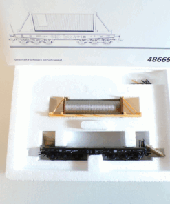 Märklin H0 48669 Schwerlastwagen mit Seiltrommel der DB in OVP BH1196