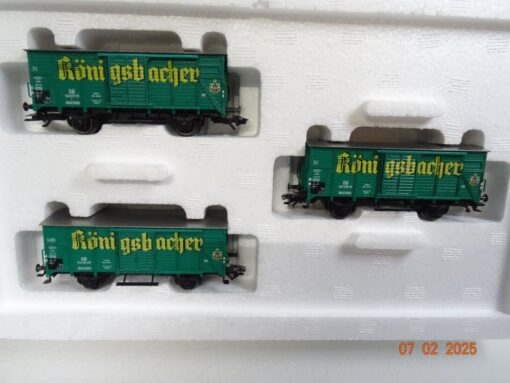Märklin H0 48781 Wagen-Set Königsbacher 3 tlg. der DB in OVP PR5854 – Bild 3