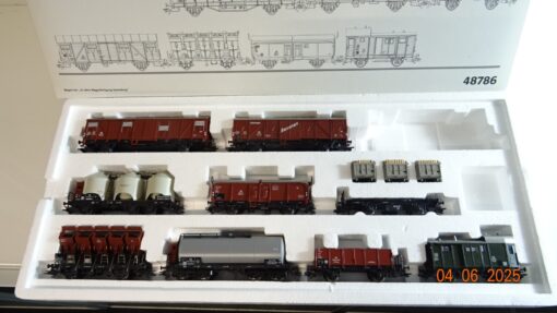 Märklin H0 48786 Wagen-Set 10J. Wagenfertigung Sonneberg der DB in OVP PR8202
