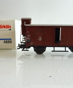 Märklin H0 4880 gedeckter Güterwagen mit Bremserhaus der DB in OVP PR8238