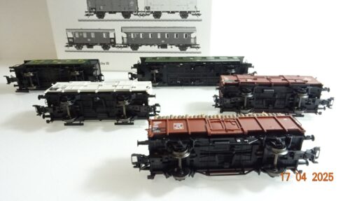 Märklin H0 48816 Güterwagen-Set Epoche III 5 tlg. der DB in OVP PR7204 – Bild 4