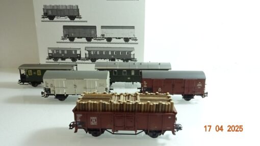 Märklin H0 48816 Güterwagen-Set Epoche III 5 tlg. der DB in OVP PR7204