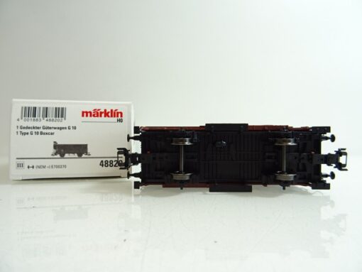 Märklin H0 48820 gedeckter Güterwagen Bremserhaus der DB neuwertig in OVP PR1130 – Bild 4
