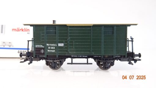 Märklin H0 48852 Heizwagen 91 003 Württemberg in OVP PR8885 – Bild 3