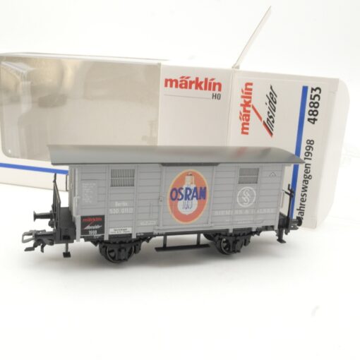 Märklin H0 48853 Güterwagen Osram Jahreswagen 1998 in OVP RR987