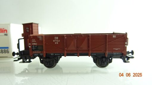 Märklin H0 4886 offener Güterwagen der DB in OVP PR8214 – Bild 3
