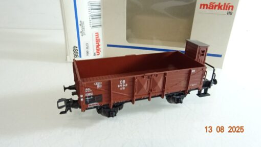 Märklin H0 4886 offener Güterwagen mit Bremserhaus der DB in OVP RR2811 – Bild 3