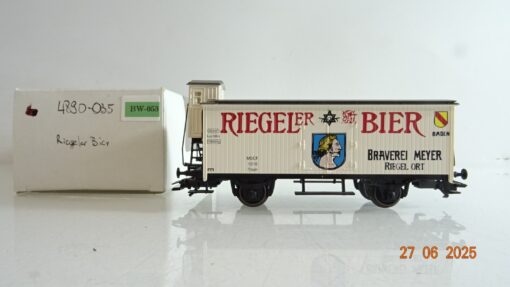 Märklin H0 4890-035 Bierwagen Riegeler Bier in OVP PR8804