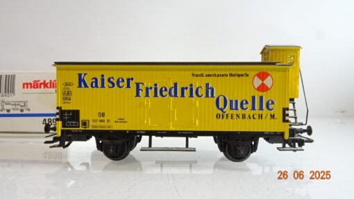 Märklin H0 4890 Kühlwagen Kaiser Friedrich Quelle der DB in OVP PR8765 – Bild 3