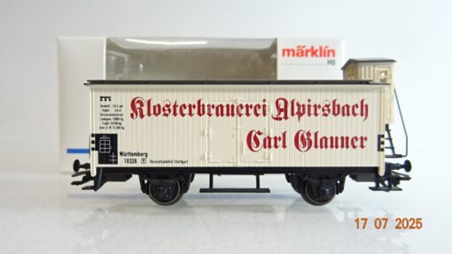 Märklin H0 4890.043 Bierwagen Klosterbrauerei Alpirsbach Württ. in OVP PR9034 – Bild 3