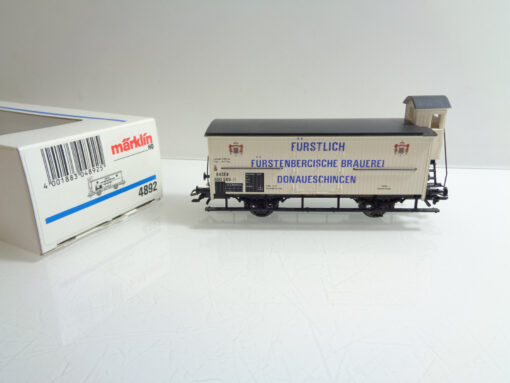 Märklin H0 4892 Bierwagen Fürstenbergische Brauerei Donaueschingen in OVP AR5558