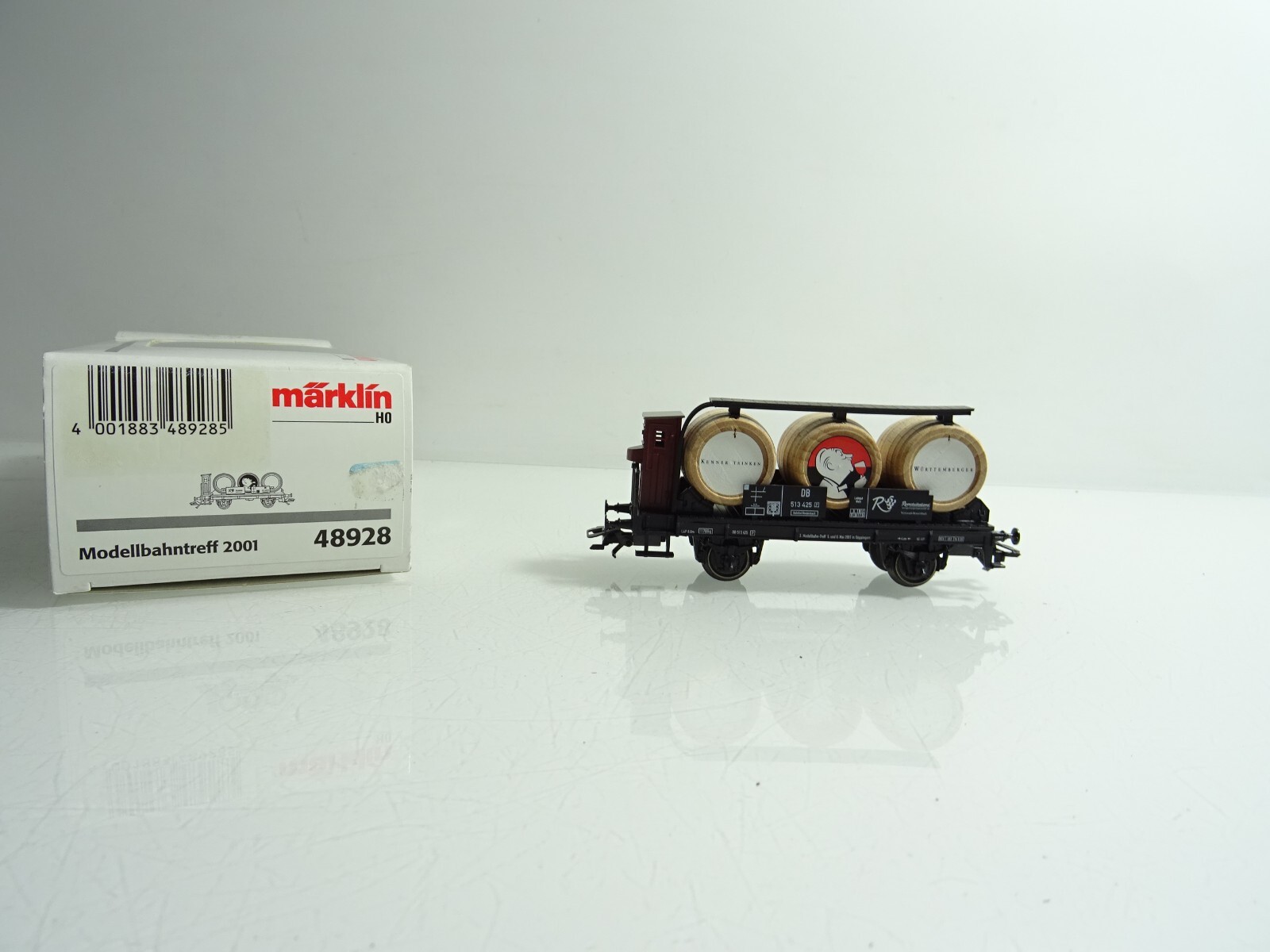 Märklin H0 48928 Weinfasswagen Modellbahntreff 2001 in OVP TF861