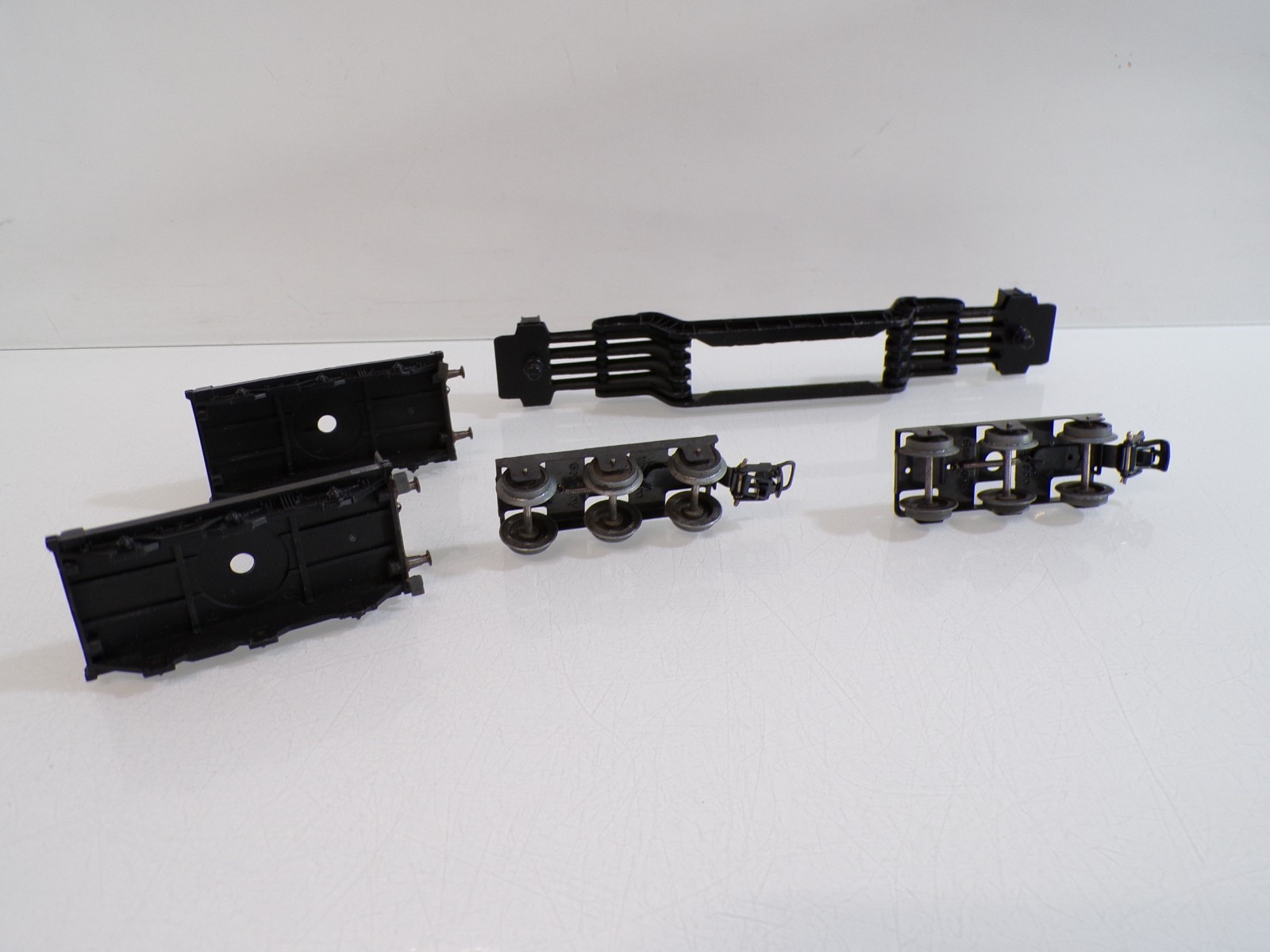 Märklin H0 4917 Bausatz Tiefladewagen der DB teilmontiert in OVP HS121 – Bild 4