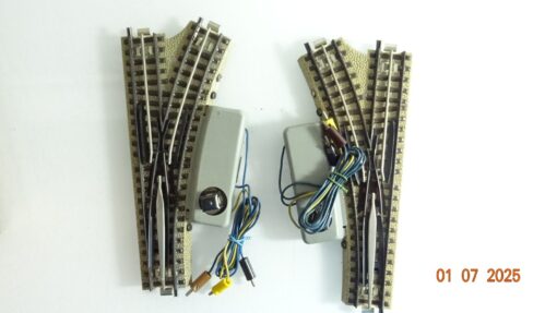 Märklin H0 5019 Weichenpaar mit durchgehender Mittelleiter in EVP CK9190 – Bild 3