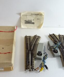 Märklin H0 5019 Weichenpaar mit durchgehender Mittelleiter in EVP CK9190