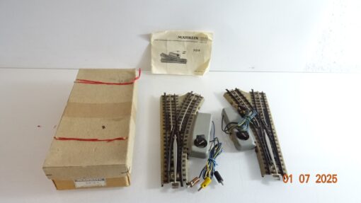 Märklin H0 5019 Weichenpaar mit durchgehender Mittelleiter in EVP CK9190