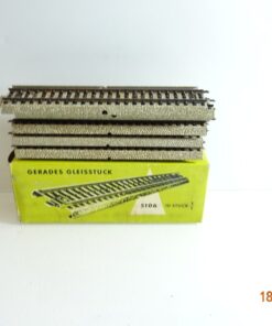 Märklin H0 5106 M Gleis gerades Gleis 10Stück siehe Foto in OVP CK6769