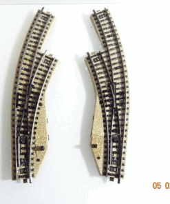 Märklin H0 5142 elektromagnetische Bogenweichenpaar siehe Foto CK5782 o.