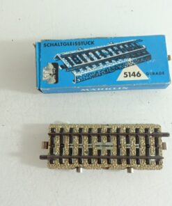 Märklin H0 5146 gerades Schaltgleis M-Gleis siehe Foto in OVP CK9059